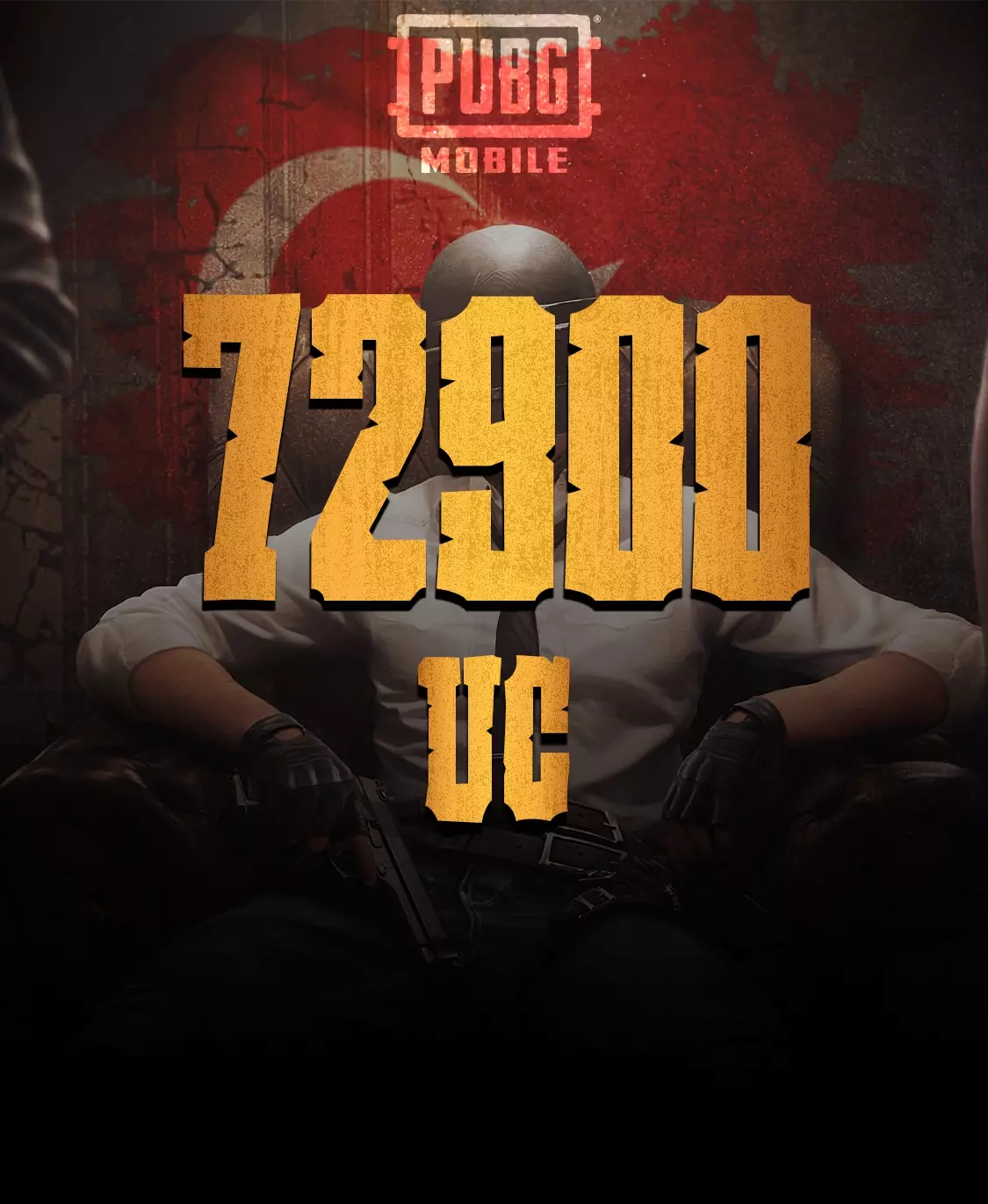 Pubg Mobile 72900 UC TR
