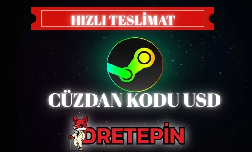 Steam Cüzdan Kodu USD