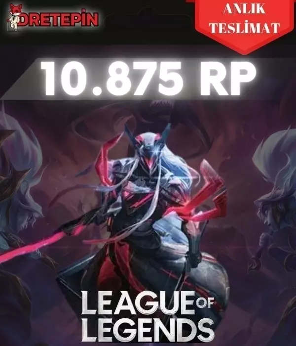 League Of Legends 10875 RP