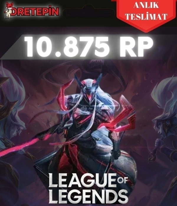 League of Legends 10875 RP