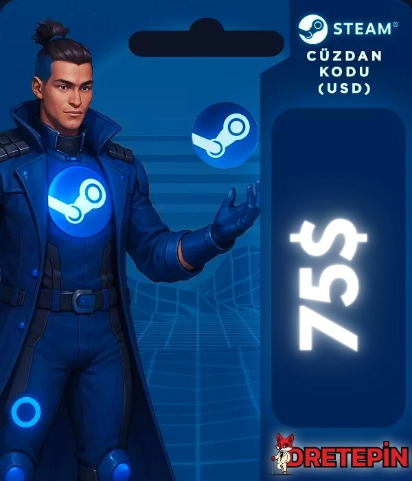 Steam Cüzdan Kodu 75 USD