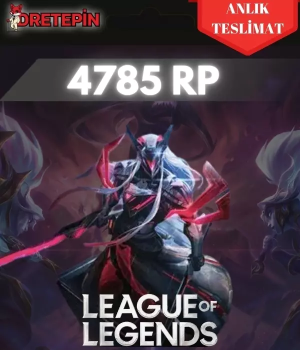 League Of Legends 4785 RP