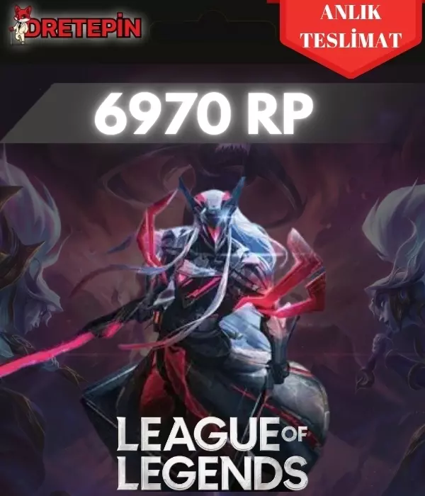 League Of Legends 6970 RP