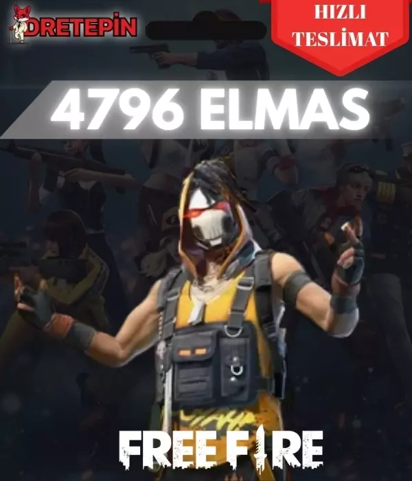 Free Fire 4796 Elmas