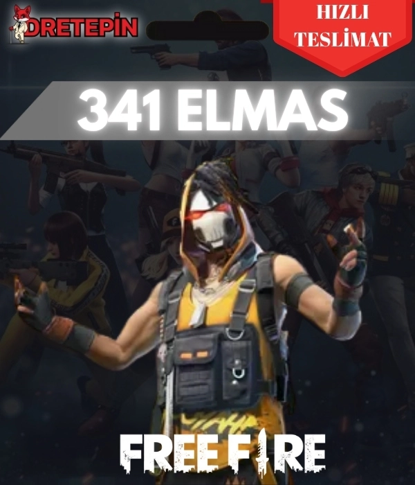 Free Fire 341 Elmas