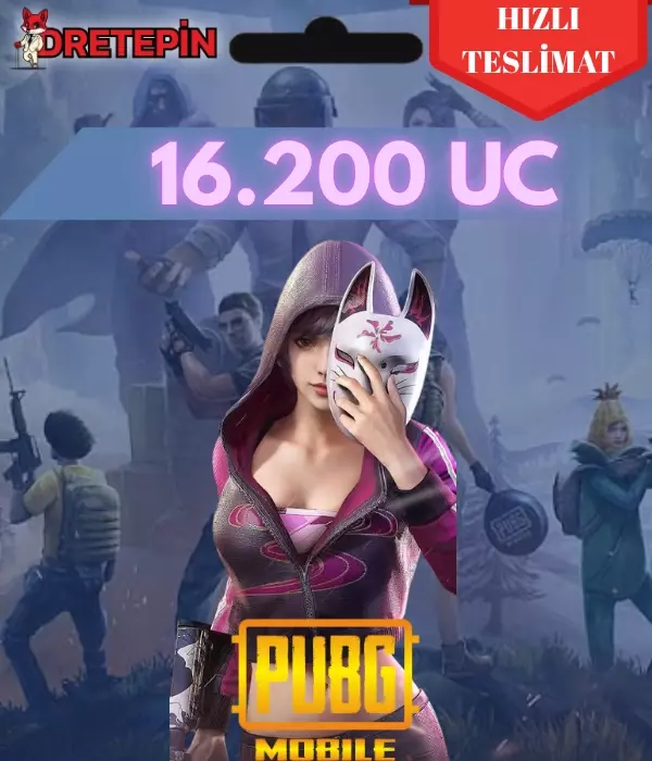 PUBG Mobile 16200 UC