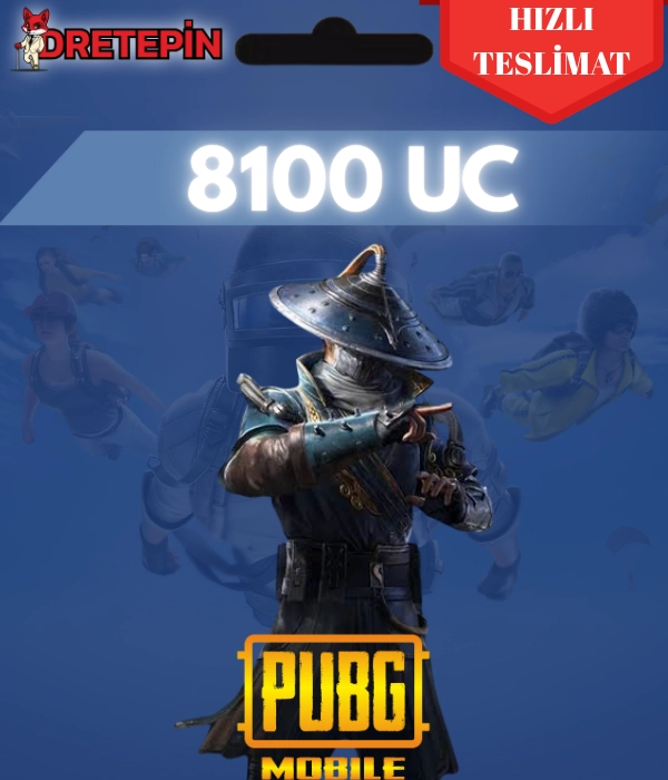 Pubg Mobile 8100 UC - Global ID