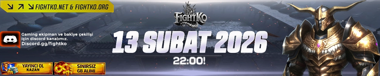 FightKO Bakiye FightKO Bakiye