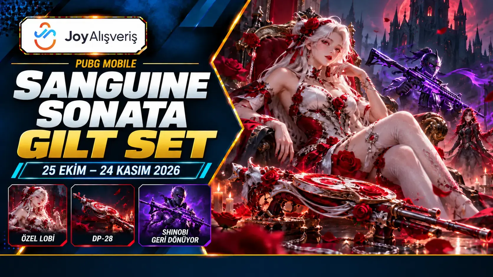 PUBG Mobile Sanguine Sonata: Çıkış Tarihi ve Yeni DP-28