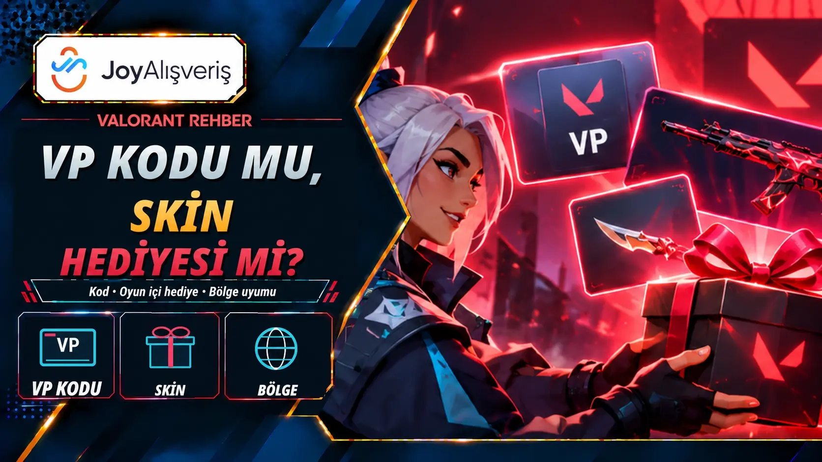 VALORANT Hediye Rehberi: VP Kodu ve Skin Gönderme