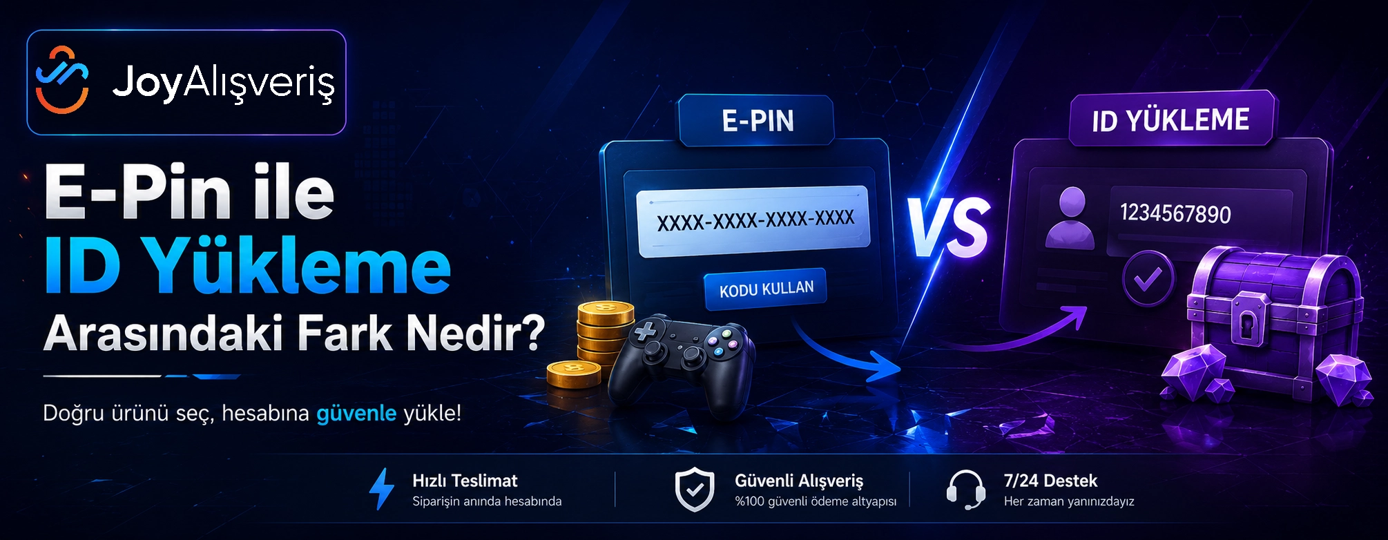 E-Pin ile ID Yükleme Arasındaki Fark Nedir?