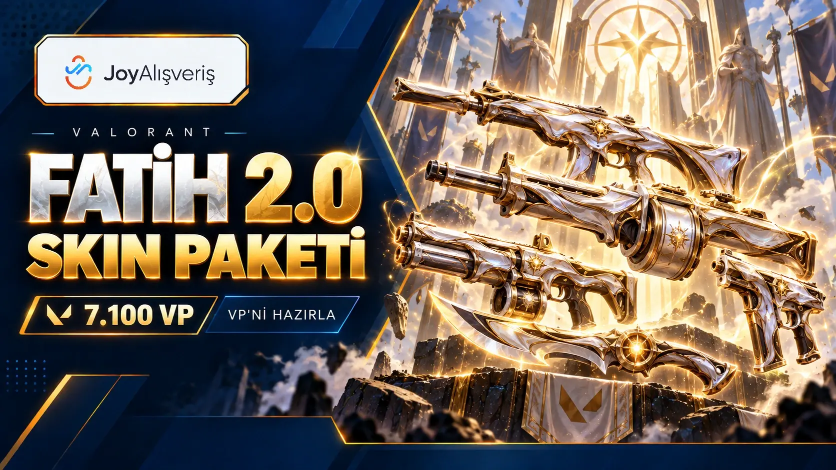 Valorant Fatih 2.0 Skin Paketi: Fiyatı, Silahlar ve Kaç VP?