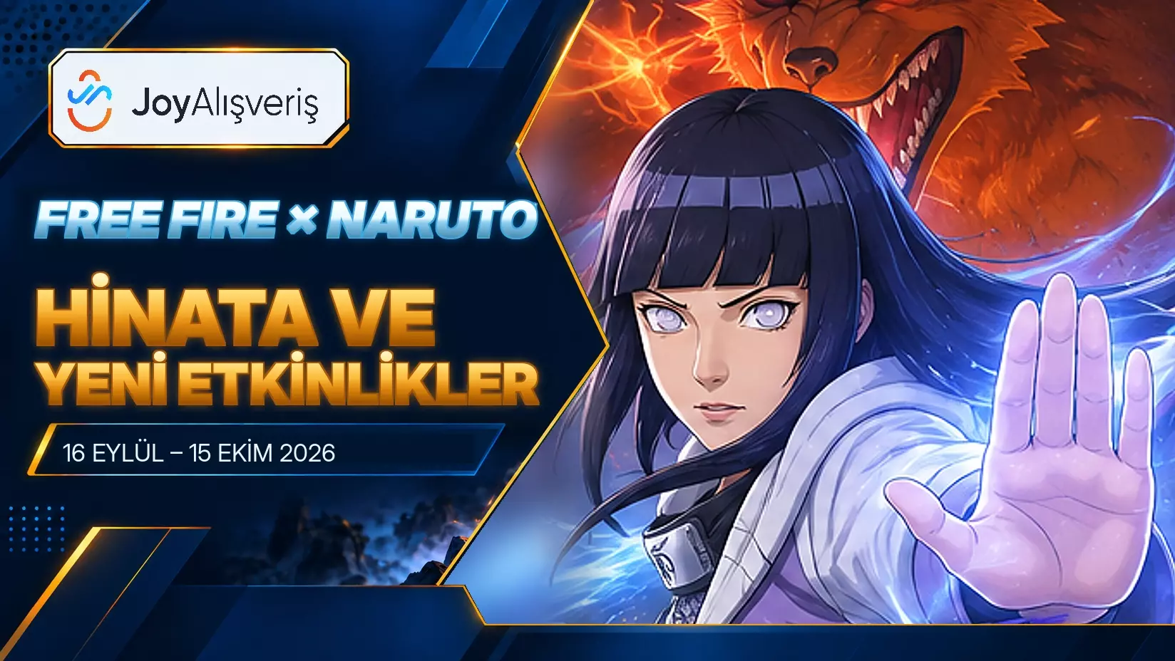 Free Fire Naruto 2026: Hinata ve Etkinlik Tarihleri