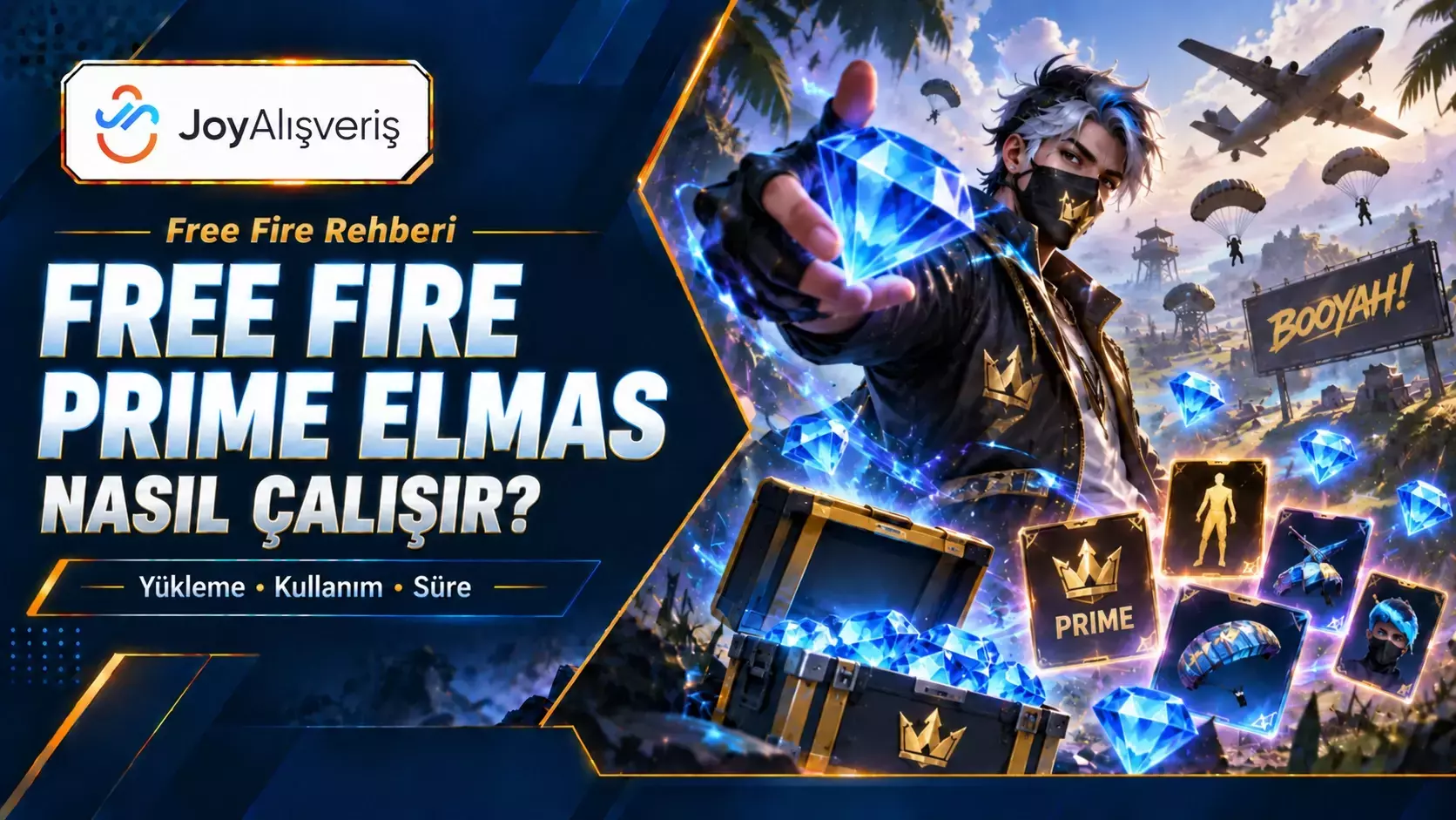 Free Fire Prime Elmas Nedir? Kazanma ve Kullanım Rehberi