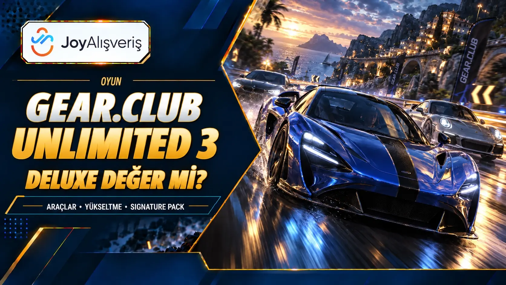 Gear.Club Unlimited 3: Deluxe Farkları ve Ücretsiz Paket