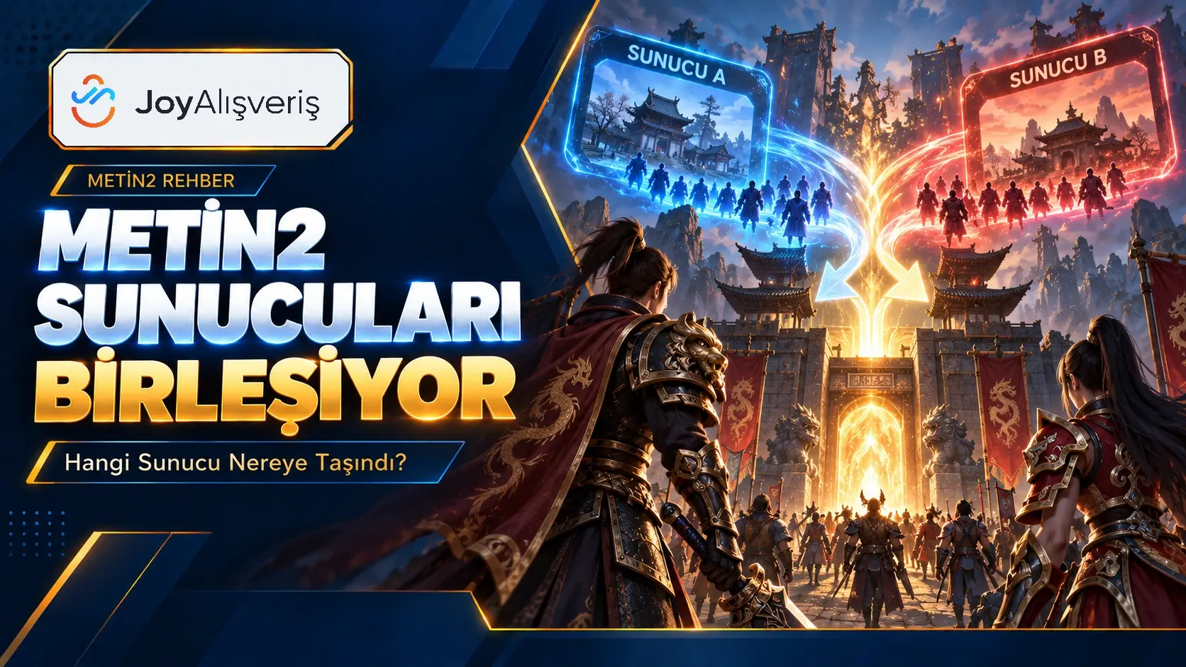 Metin2 Sunucu Birleşimi: Tarihler ve Karakter Rehberi
