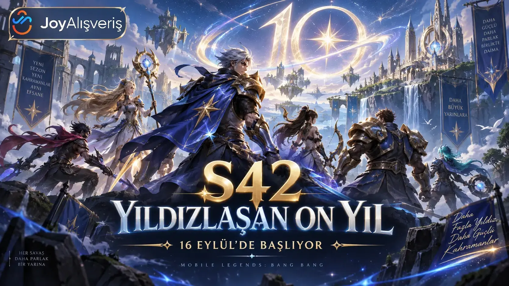 Mobile Legends S42 Yıldızlaşan On Yıl: 16 Eylül Yenilikleri