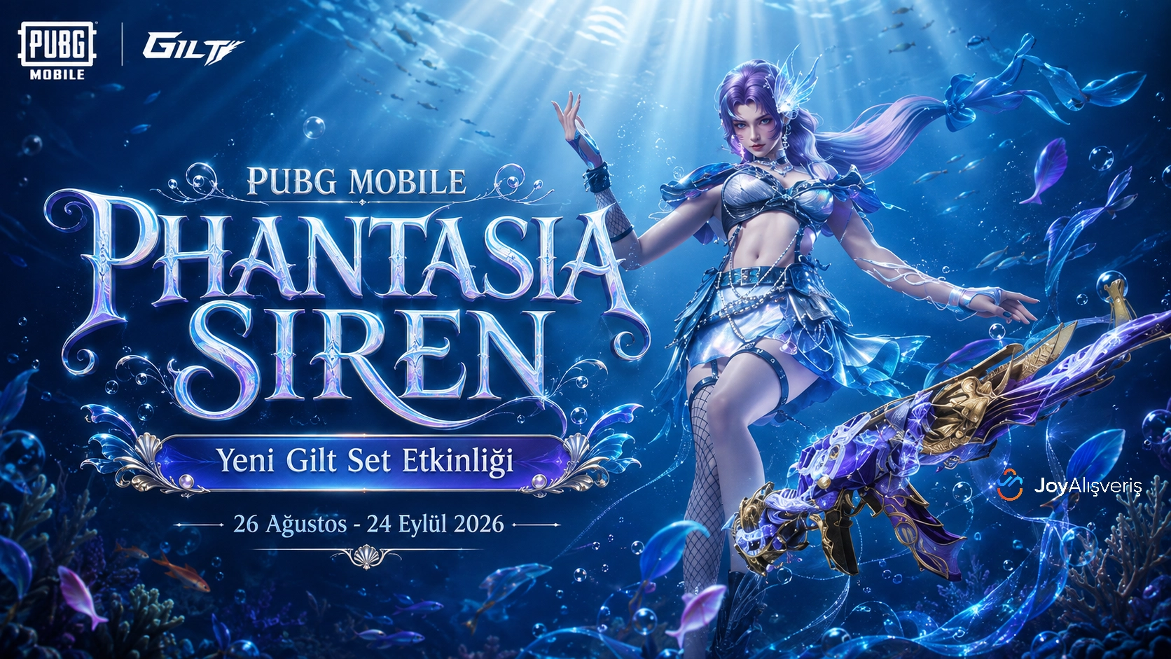 PUBG Mobile Phantasia Siren Set ve M762 Geliyor