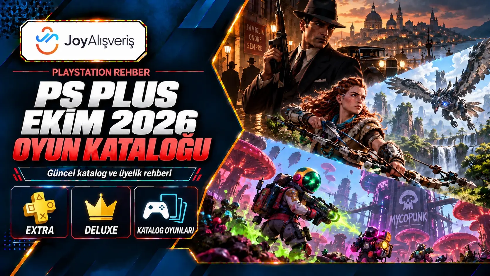 PS Plus Ekim 2026 Oyunları ve Extra–Deluxe Seçimi