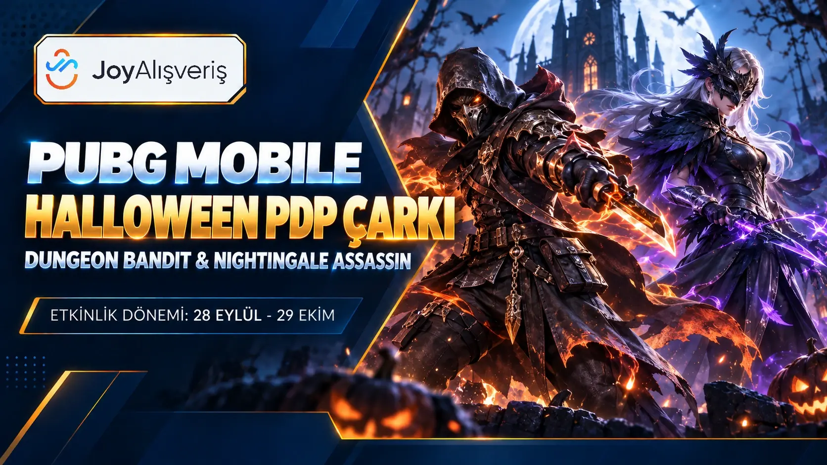 PUBG Mobile Halloween PDP Çarkı 28 Eylül’de Başlıyor