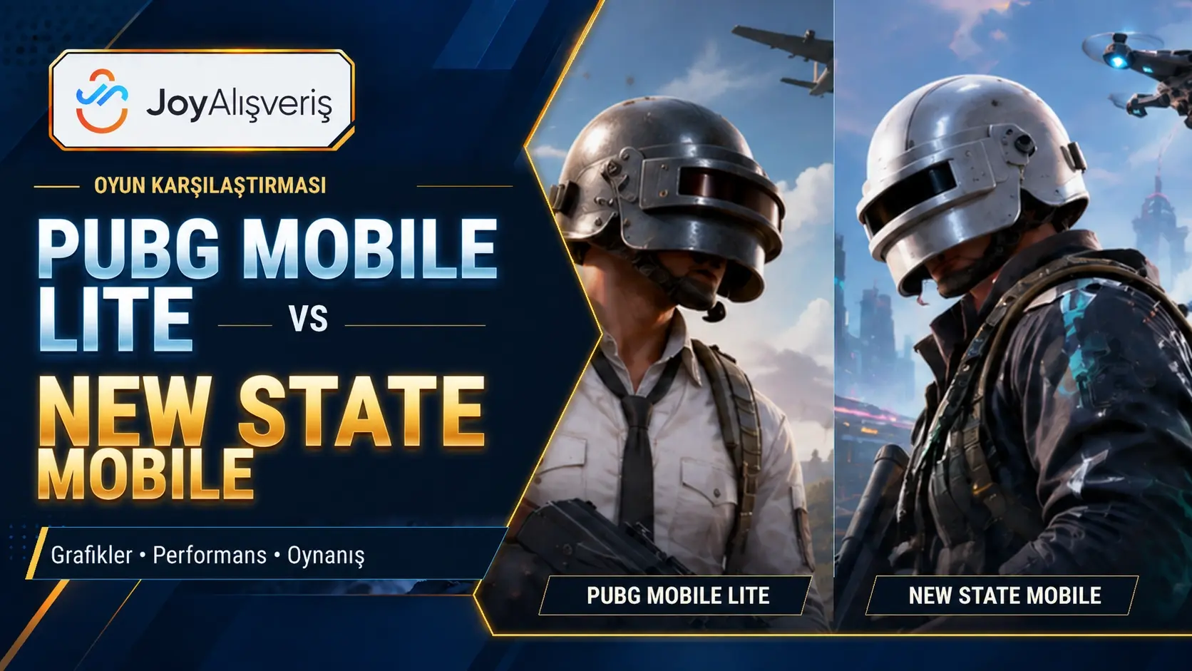 PUBG New State vs PUBG Mobile Lite Farkları (2026) | Joy Alışveriş