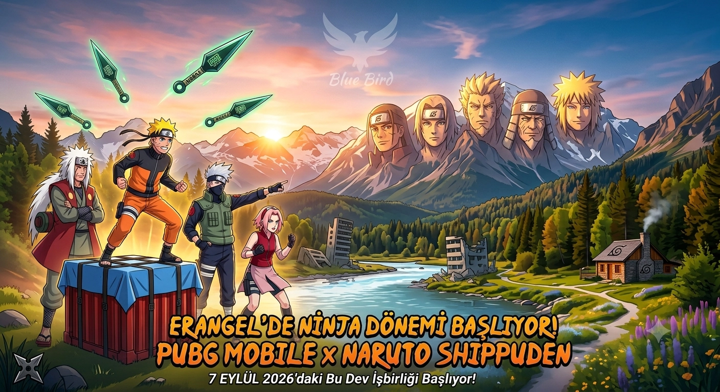 PUBG Mobile x Naruto Shippuden İşbirliği: Erangel'de Ninja Dönemi Başlıyor!