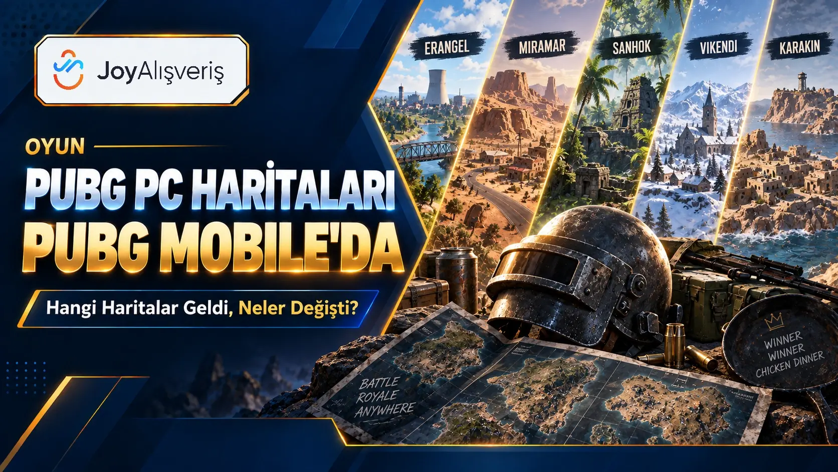 PUBG PC Haritaları PUBG Mobile’da: Hangi Haritalar Geldi?