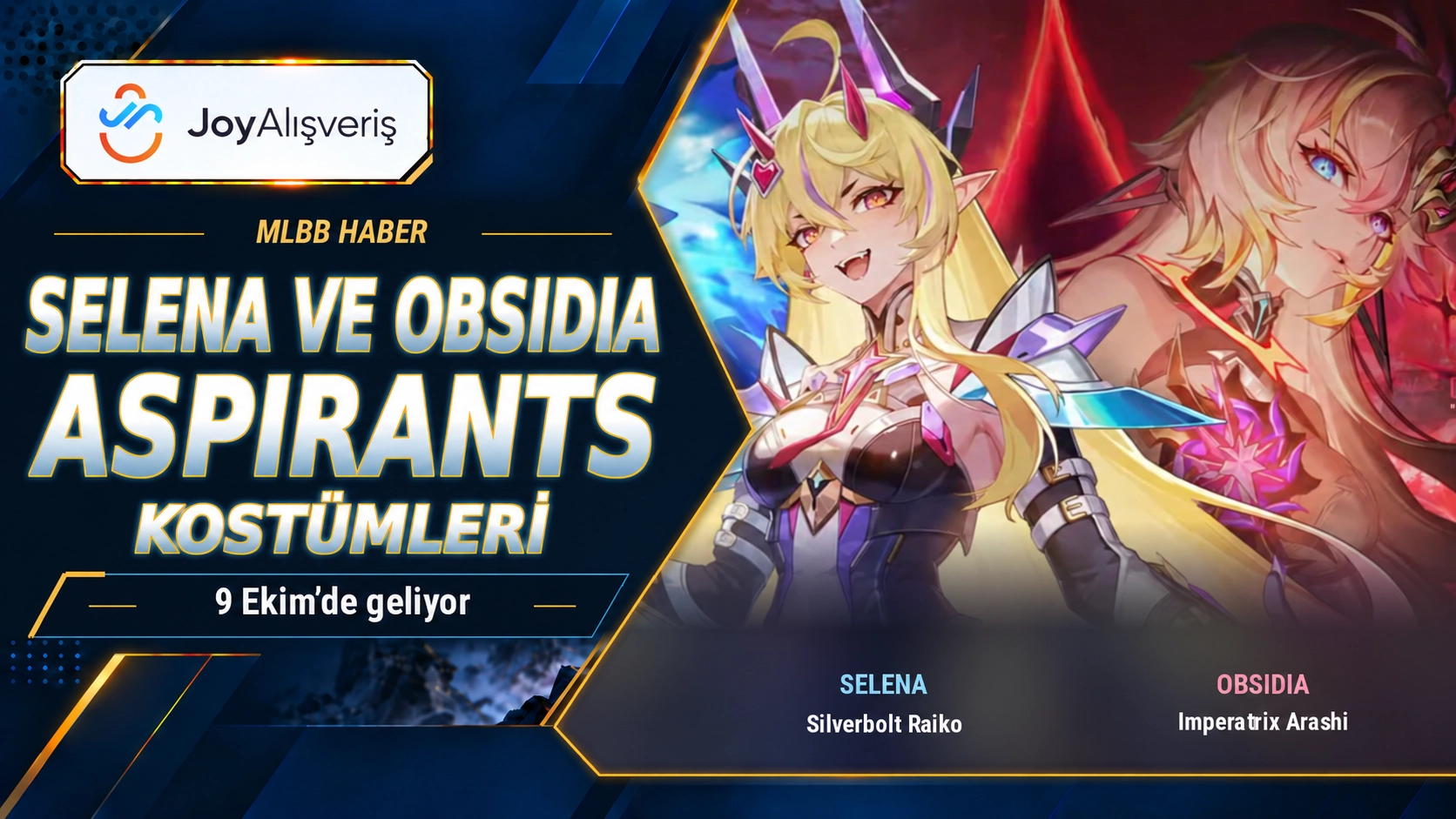 MLBB Selena ve Obsidia Aspirants 2026: Tarih ve İlk Bakış