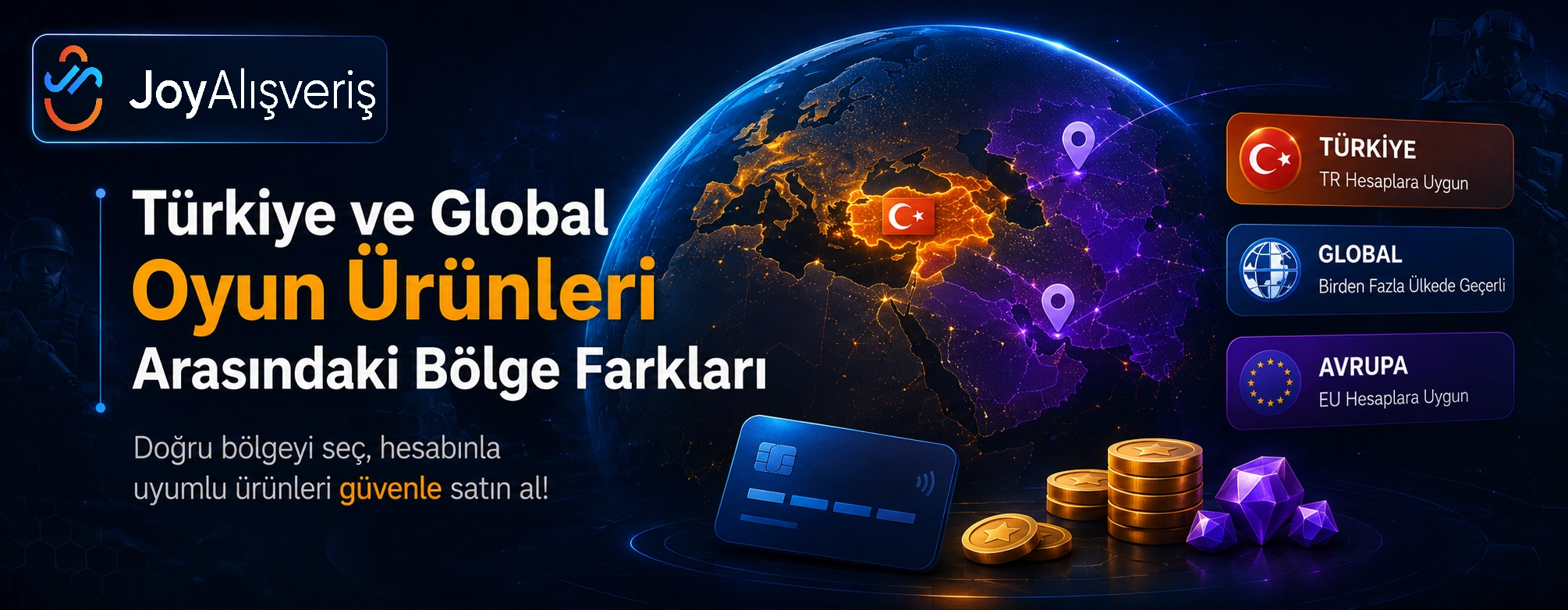 Türkiye ve Global Oyun Ürünleri Arasındaki Bölge Farkları