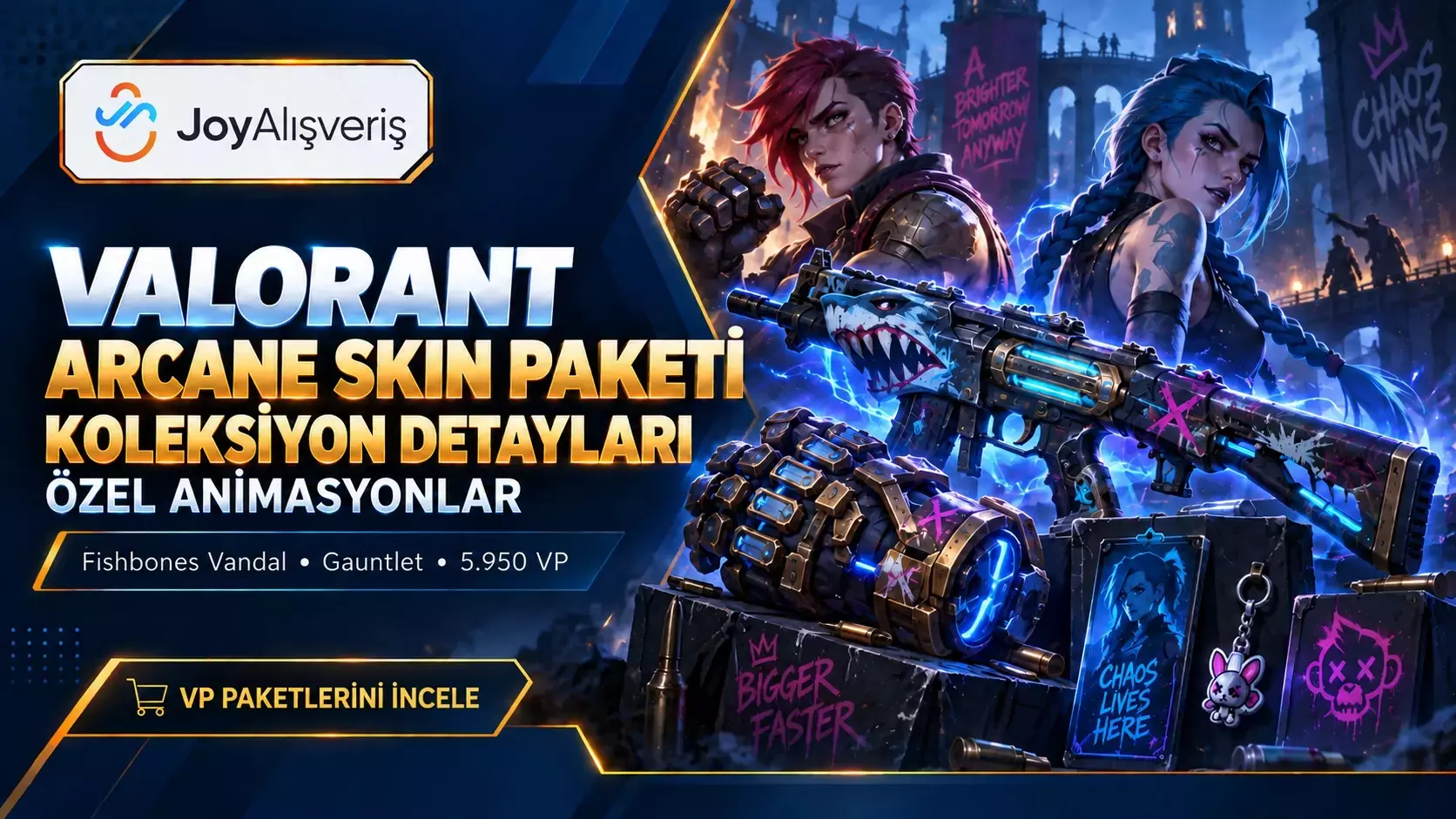 Valorant Arcane Skinleri Tekrar Gelir mi? Arcane Vandal ve İndirimli VP