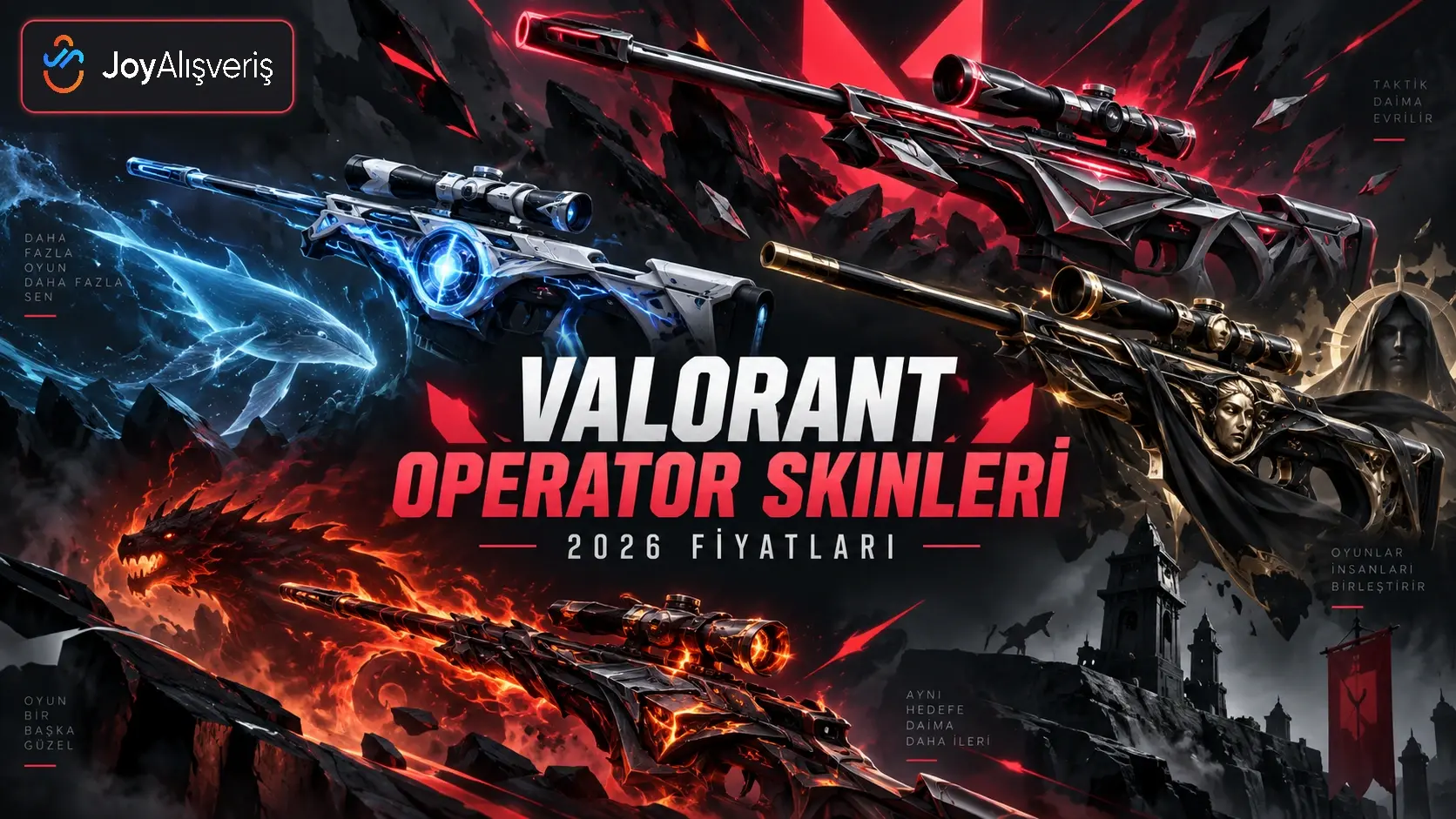 Valorant Operator Skinleri ve Fiyatları 2026: Kaç VP?
