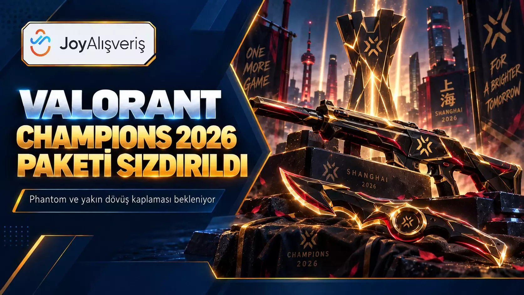 VALORANT Champions 2026 Paketi Sızdı: Phantom Geliyor