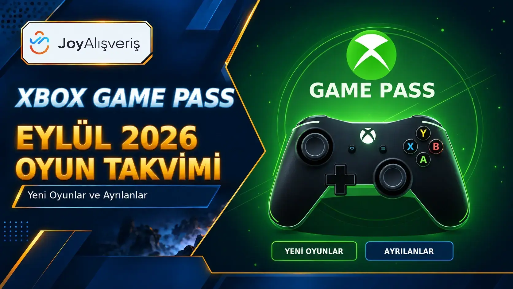 Game Pass Eylül 2026: Yeni Oyunlar ve Ayrılanlar