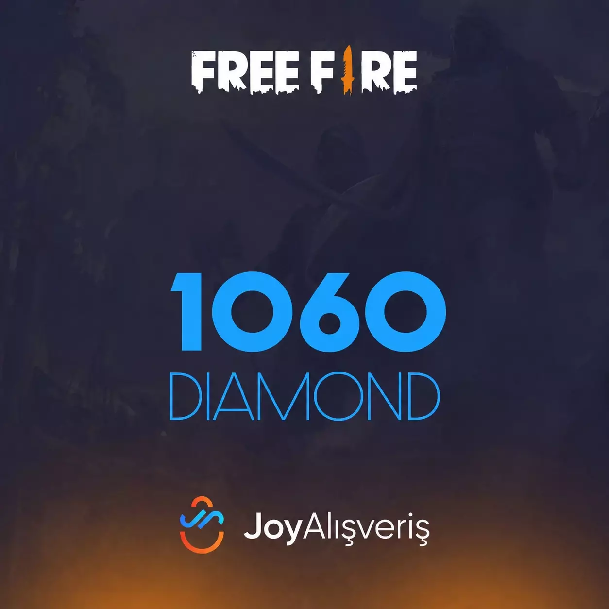 Free Fire 1060 Diamonds