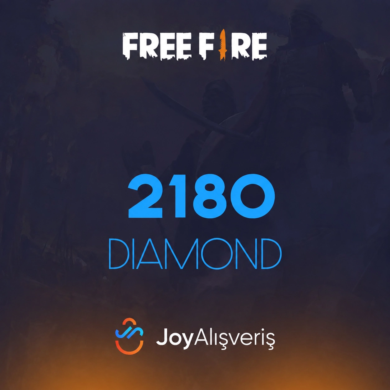 Free Fire 2180 Diamonds