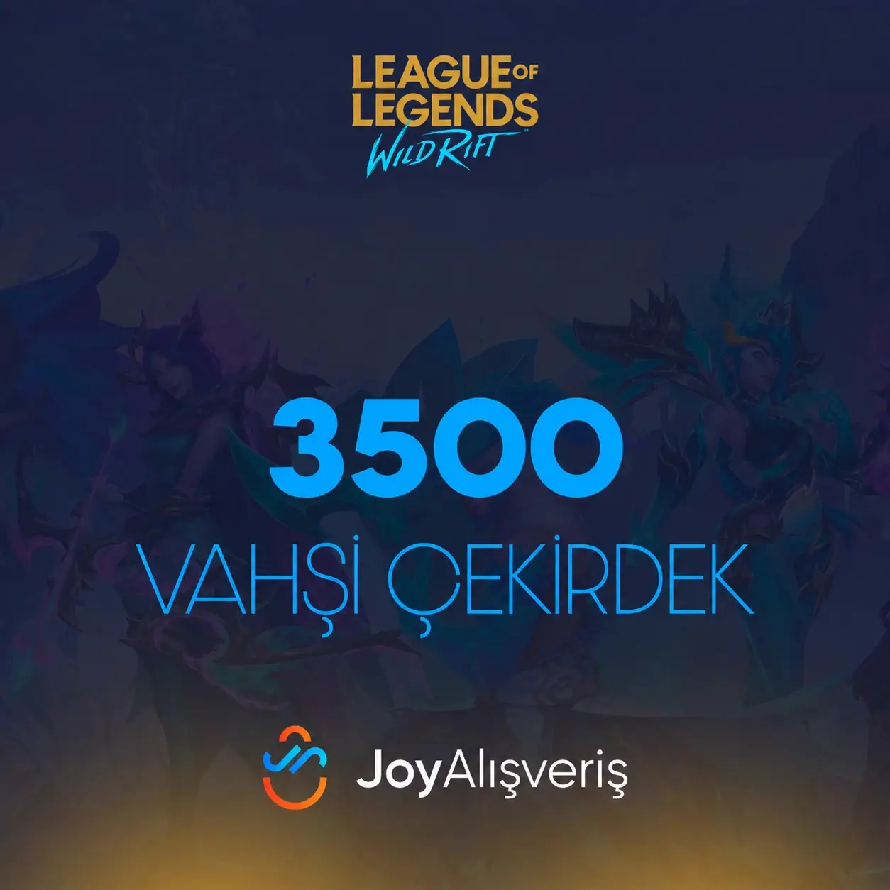Wild Rift 3500 Vahşi Çekirdek