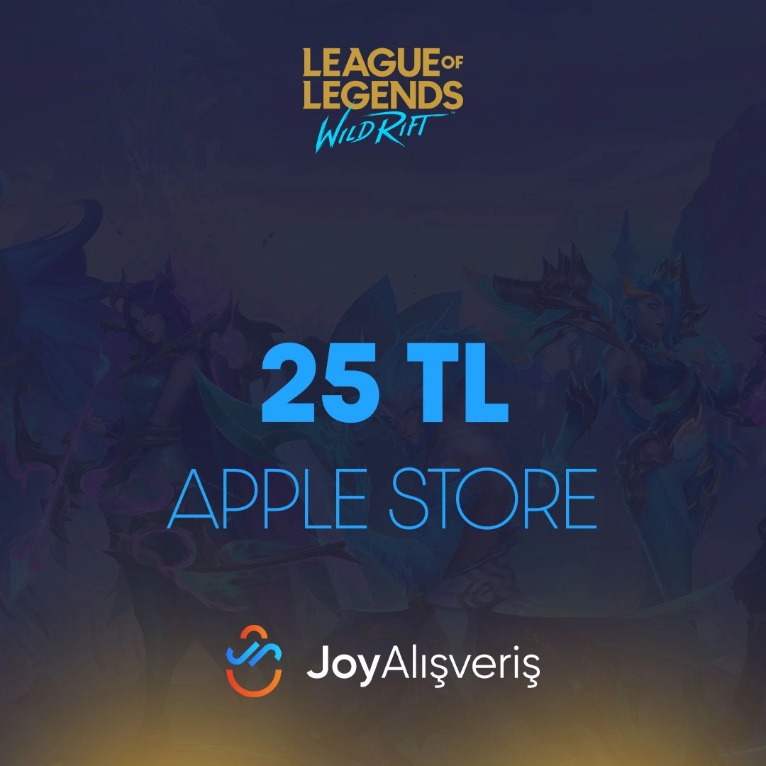 Wild Rift Apple Store 25 TL