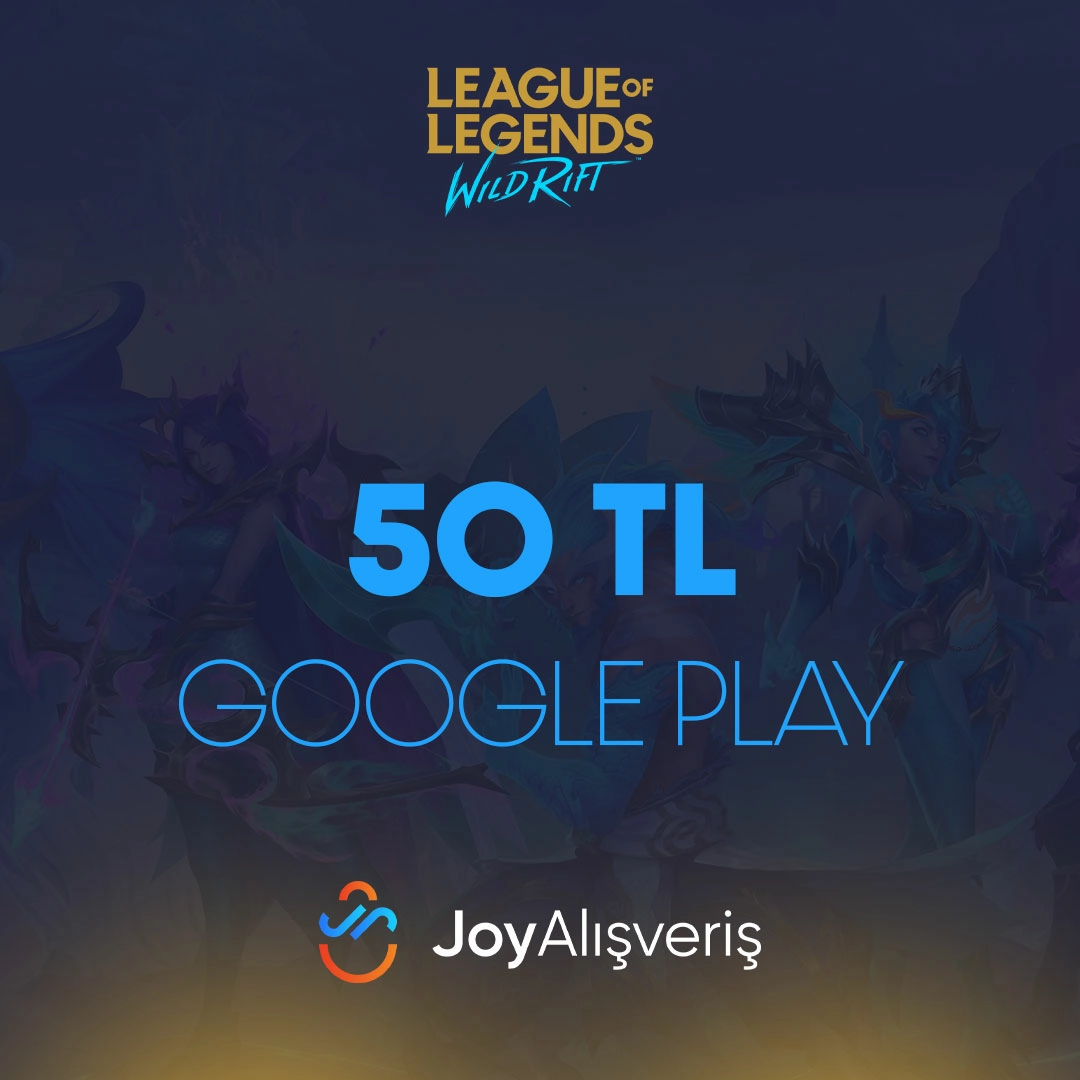 Wild Rift Google Play 50 TL
