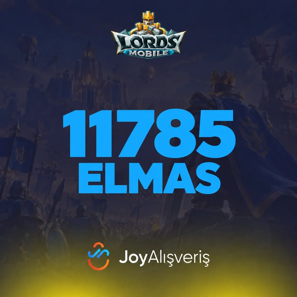 Lords Mobile 11785 Elmas