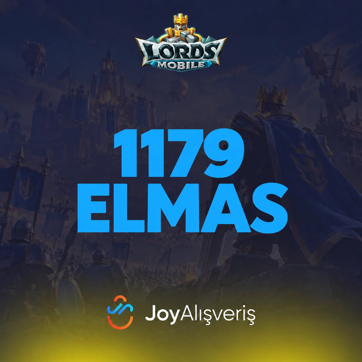 Lords Mobile 1179 Elmas