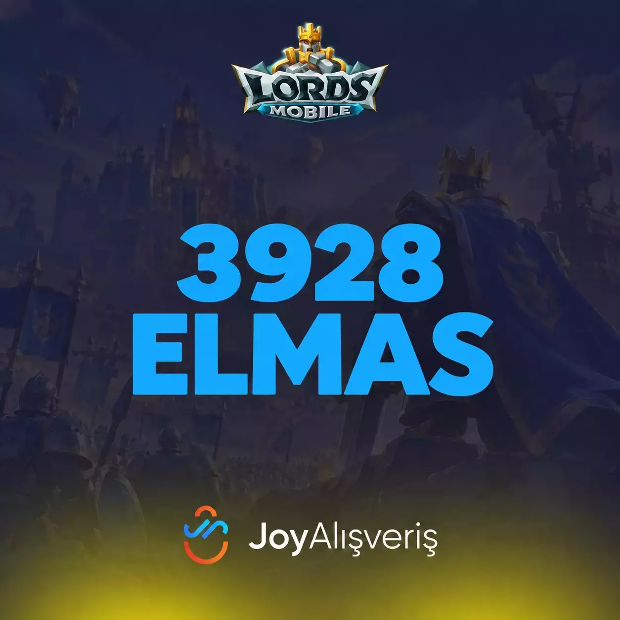 Lords Mobile 3928 Elmas