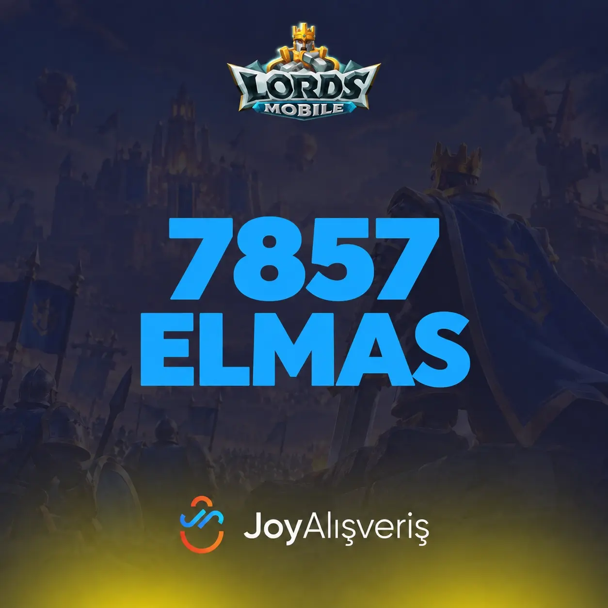 Lords Mobile 7857 Elmas