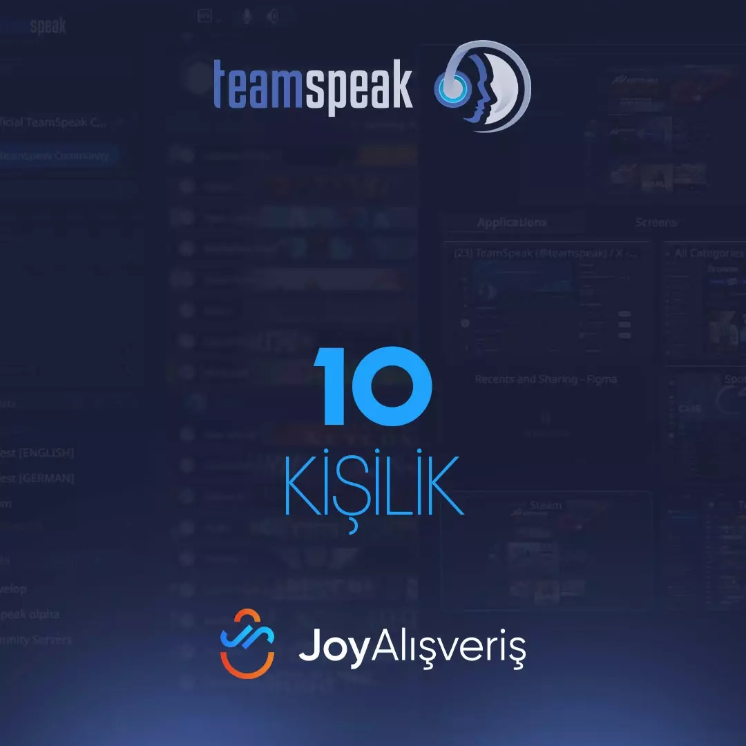 Teamspeak 3 - 10 Kişilik