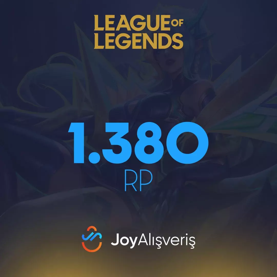 League Of Legends 1380 RP