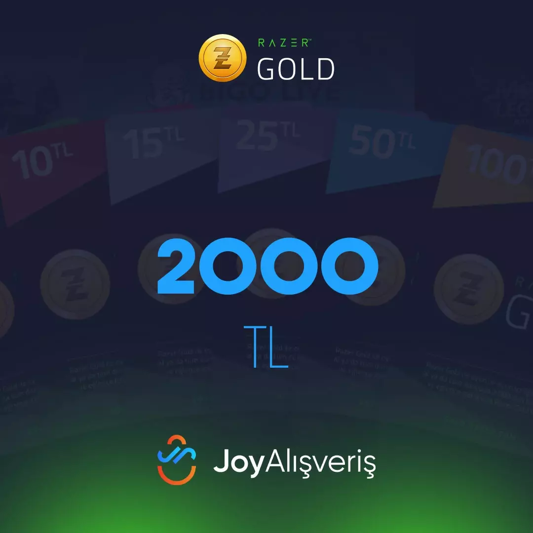 Razer Gold 2000 TL