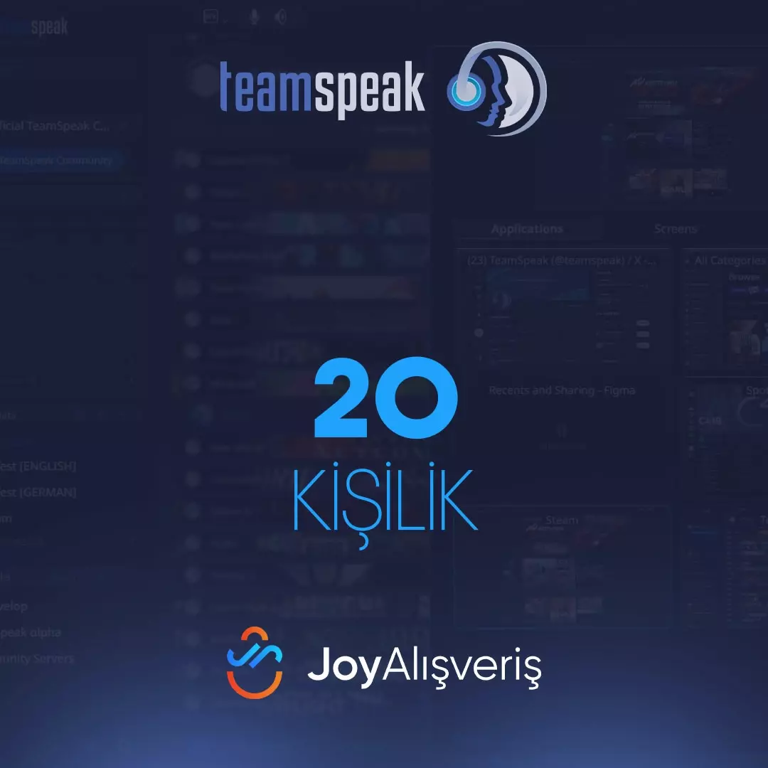 Teamspeak 3 - 20 Kişilik