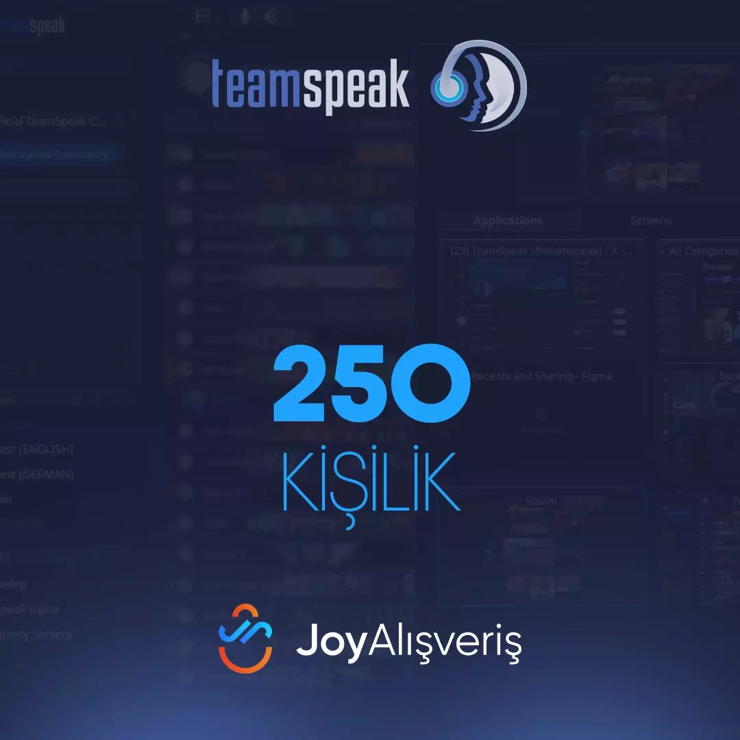 Teamspeak 3 - 250 Kişilik