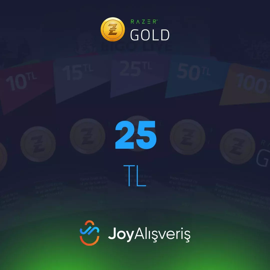 Razer Gold 25 TL