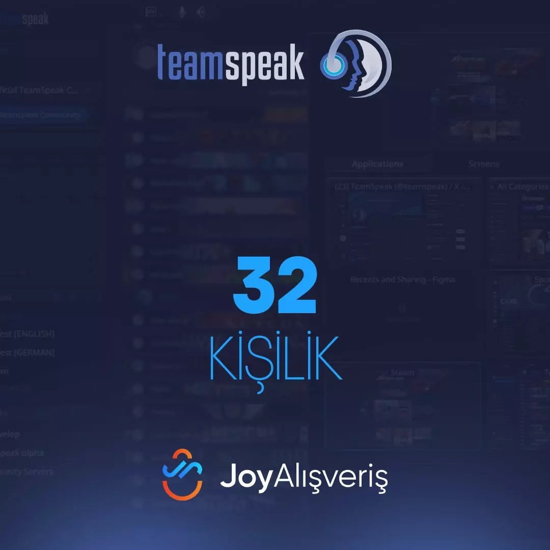 Teamspeak 3 - 32 Kişilik