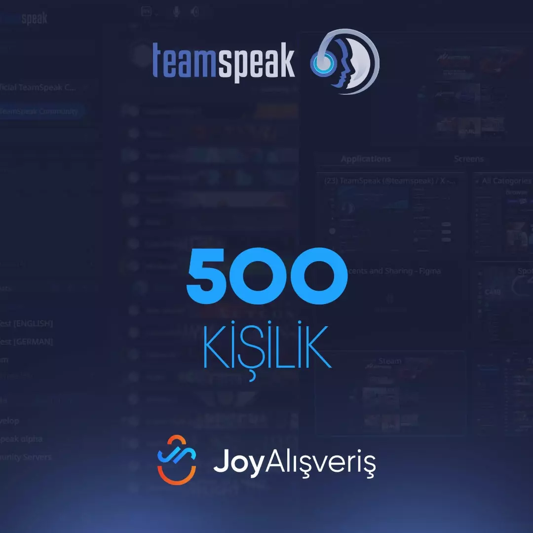Teamspeak 3 - 500 Kişilik
